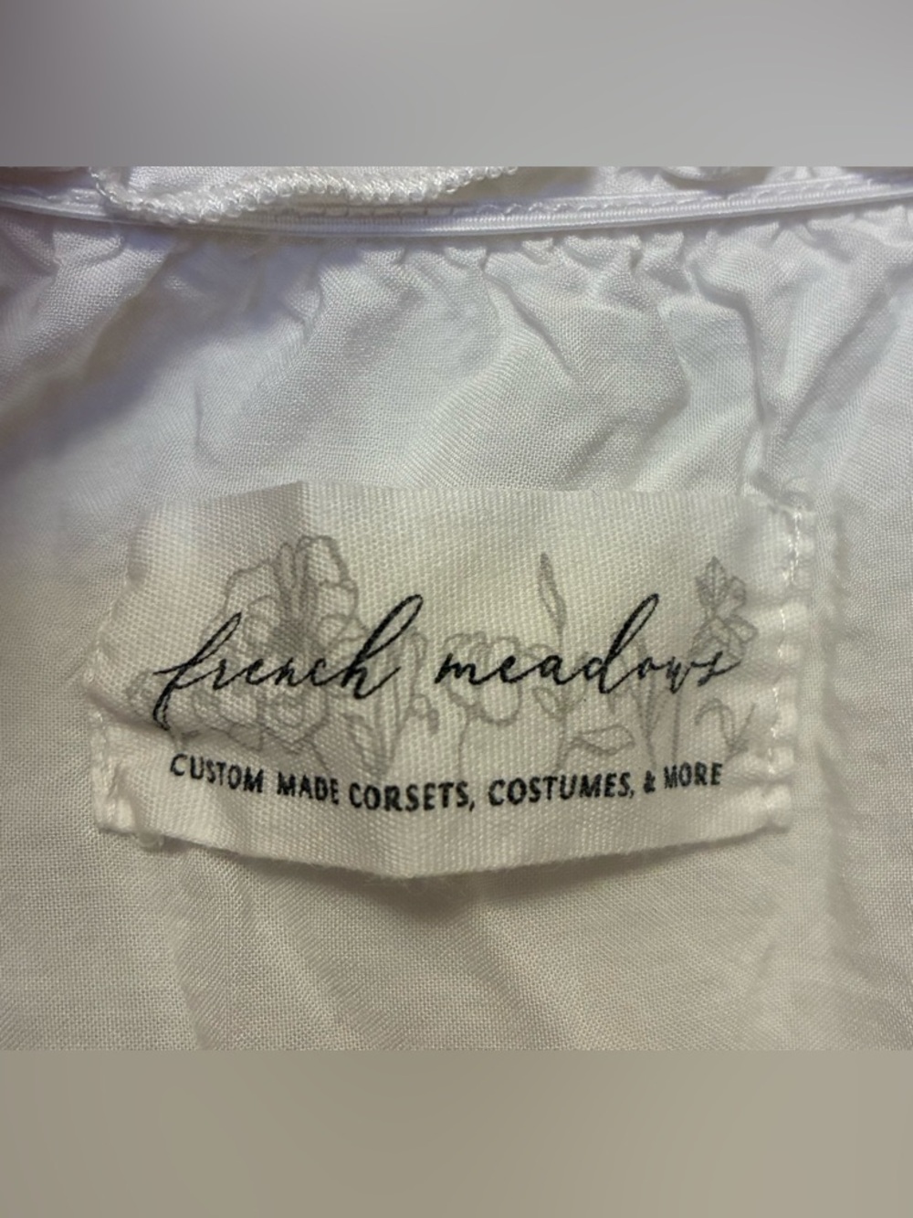 Renaissance Chemise 100% Cotton - Picture 2 of 3